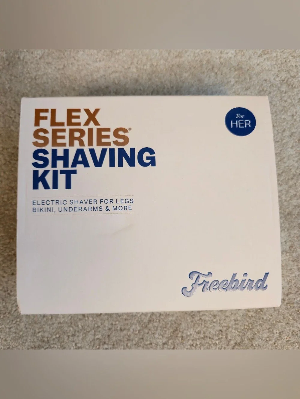 Freebird FlexSeries Electric Razor for Women - Silk Smooth Legs, Body Hair, & Pu